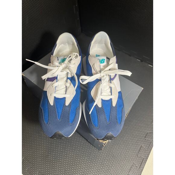 NEW New Balance 327 'Natural Indigo Interstellar' Sneaker Shoe Size 7Y Womens 8 - Picture 3 of 8